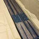 Freestanding Pet Gate for Dogs, Foldable Wooden Dog Gate for House, Indoor Dog Gate for Stair, Doorway, House Design Gates for Dogs Indoor, 72 Inch Wide, (18" x4 Panels 72 inch), Burnt Finish