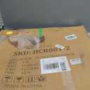 SUNCREAT Hammock Chair Macrame Swing with Side Pocket, Hanging Cotton Rope Hammock Swing Chair for Indoor and Outdoor Use, 330 lbs Capacity, Pack of 2, Beige