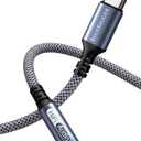 BlueRigger 3FT Female AUX to USB C Adapter - USB C to 3.5mm Audio Adapter Cable - Compatible with Phone, Tablet, Laptop