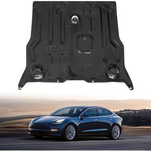 Front Skid Plate for Tesla Model 3 / Model Y, Under Engine Guard Cover Splash Shield Cover Chassis Guard Plates for Tesla Model 3 2017-2025 / Model Y 2020-2025 Accessories
