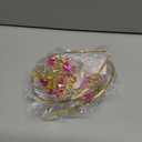 2 x VELSCRUN Hot Pink Crystal Tiara Crowns, Halloween Headband for Women, Princess Girls Tiaras, Queen Crown Princess Quinceanera Headpieces for Birthday Prom Bride Wedding Pageant Party Hair Band