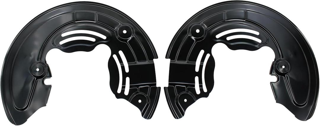 Front Left and Right Side Brake Dust Shield Splash for Ford Expedition 2007-2021, F-150 2010-2020, Navigator 2007-2023