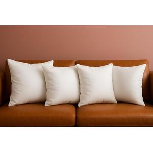 Trendy Home 16x16 Throw Pillow Insert (Set of 4, White) Bed and Couch Pillows Stuffer Hypoallergenic, Decorative Home Outdoor Sofa Pillow Filler (Non Woven, 4 Pack)