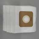 10 pack Type A HEPA Vacuum Bags Fit for simplicity symmetry,S20EZM,5000/6000 Series,for Riccar Most Vibrance, R-Series,2000/4000 Series Upright Vacuum Cleaners,Replacement Part RAH-6/SAH-6