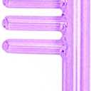 Electrode Wand Glass Tube Handheld Spare Parts for Hi Frequency Instrument Elitzia ETJX006AS (Violet Comb)