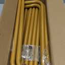 Wedding Sign Holder,Adjustable Welcome to Our Wedding Sign Stand with 2 Leather Sign Hanging Straps,Wedding Seating Chart Stand for Party,Baby Shower,Graduation Ceremony(Posters Excluded) (68.9inch, Gold-1PCS)