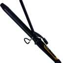 abp 1 Inch Curling Iron Extra Long Barrel with Ceramic Coating for Long/Medium Hair,LED Display Instant Heat up to 450°F with clamp,Hair Waving Style Tool Girls & Women