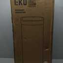 EKO EcoSmart Tall and Large Kitchen Trash Can, 80L/21.1G High Capacity, Touchless Soft Square Motion Sensor Garbage Can, Brushed Stainless Steel