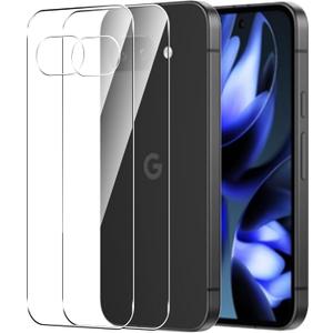 for Google Pixel 9a back Screen Protector Ultra HD Tempered Glass flim,9H Hardness Anti-Scratch (3 PACK)