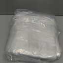 Becko US 18 X 24 (100 Count) Self Seal Clear Poly Plastic Bags with Suffocation Warning for Shipping, Packaging Clothes, Backpacks, Bedding, Dustproof & Permanent Adhesive