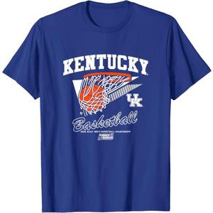 Kentucky Basketball - 2025 March Madness Basketball - NCAA T-Shirt, Size: L