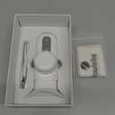 Heated USB Nano Eye Moisturizer & Soother - Portable Drops Steamer for Dry Eye, Rechargeable Electric Mist Sprayer With Warm Compress for Stye Relief, Home & Travel, Off White