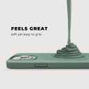 6 x Compatible with iPhone 13 Pro Max Case Silicone with Screen Protector - Green