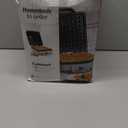 Cuisinart Belgian Waffle Maker with Pancake Plates, Nonstick Plates, 6 Browning Levels, Ready Indicator Lights, Temperature Control, Deep Waffle Pockets, WAF-300P1, Brushed Stainless