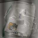 Split Corner Bed Skirt 16 Inch Drop Queen Size 100% Natural Cotton Wrinkle and Fade Resistant Queen Size, White Solid