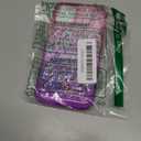 NGB Designed for iPhone 11 Phone Case, Pink/Purple | Glitter Liquid Sparkle Cute Cover for Women Girls Kids | with Tempered Glass Screen Protector & Ring Holder & Wrist Strap