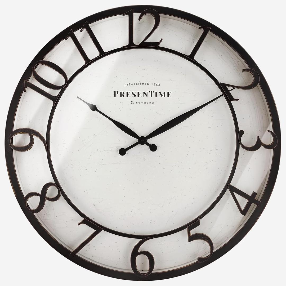 21" Farmhouse Series Wall Clock