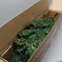 Suunyglade 4FT Green Artificial Christmas Tree, Premium Hinged Pine Tree with Solid Foldable Metal Legs, Pencil Shape Christmas Tree Perfect for Home, Shops and Holiday Decoration
