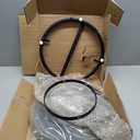 Vanity Stool, Grey Stools for Makeup Room, Round Ottoman Foot Stool, Velvet Footrest Vanity Chair for Bathroom, Bedroom, Living Room Furniture, Entryway, Offices