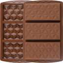 Chocolate Bar Mold Deep Break Apart Pyramid Silicone Chocolate Molds For Chocolate Candy