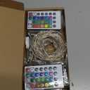 33ft 100LED Fairy Lights Battery Operated, 2 Pack 16.5ft 16 Color Changing String Lights with Remote Timer, RGB Waterproof Twinkle Lights for Indoor Outdoor Room Garden Yard Decor