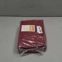 KMAKII Disposable Napkins Burgundy Dinner Napkins Cloth Like Paper Napkins Linen-Feel Guest Towels Paper Hand Towels Hand Napkins For Bathroom,Weddings, Parties,Dinners Size 12 X 17 Inches,100 Count