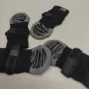 DOK TigerToes Premium Non-Slip Dog Socks for Hardwood Floors - Extra-Thick Grip That Works Even When Twisted - Prevents Licking, Slipping, and Great for Dog Paw Protection (XXS)
(Classic Grey)