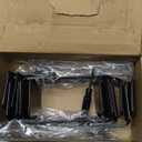 6 Pack Christmas Fireplace Stocking and Garland Hanger, 2 in 1 Adjustable Mantle Garland Hanger, No Drill Stocking Holder Hanger for Mantle, Fits Mantles from 0.5" to 3.5" Thick