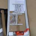 VIPLUMI Shoe Cabinet Storage with 4 Flip Drawers, Narrow Hidden Shoes Organizer Cabinet for Entryway, Freestanding Slim Shoe Rack Front Door Entrance(White) (Large)