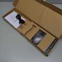 Amazon Basics Ultra Premium Wireless Keyboard and Mouse Combo - Rechargeable, Ultra Slim Design, Quiet, Full Size, Number Pad, Unifying Receiver, Black (QWERTY)