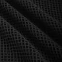ZAFUL Sarong Coverups for Women Beach Vacation Fishnet See Thru Tie Side Bathing Suit Cover Up Mini Skirt (1-Black, One Size)