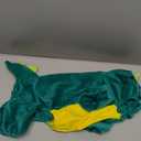 Delifur Dinosaur Dog Halloween Costume Pet Dino Hoodie for Small Dogs Cats (M, Green)