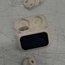 VEKJ Sleep Earbuds, Bluetooth 5.4 in Ear Smart Touch Screen Earbuds, 48H Sleep Headphones Small Design for Side Sleepers, Crystal-Clear Calls Ear Buds, 5 EQ Modes, IPX7 Waterproof Earphones Bee White