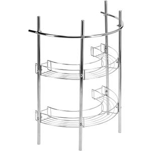 Croydex AJ401341 Chrome Plated Under Basin Storage Unit