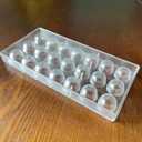 Goldbaking Bell Shape Chocolate Bonbon Mold Polycarbonate Truffle Mould Homemade Chocolates Covered Candy DIY Tool