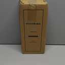 GraduationMall 5x12.5 Wood Shadow Box Frame Glass Door Display Case with Linen Back and 6 Stick Pins,1.5 inches Interior Depth,Ideal for Memorabilia Pictures Flowers Medals Tickets Rustic Black