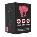 Fun and Romantic Game for Couples - Talk Flirt Dare - Date Night Box - Conversation and Action Cards for Couples to Strengthen Relationships