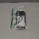 Lanhiem Magnetic for iPhone 16 Case, IP68 Waterproof Dustproof Case, [Compatible with Magsafe] [Built-in Screen Protector] Full Body Heavy Duty Rugged Phone Cover 6.1 inch, Black/Clear