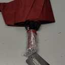 LANBRELLA Compact Reverse Folding Umbrella Auto Windproof Travel Umbrella (46 INCH, C2.3 Burgundy)