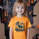 Halloween Shirts for Kids Boys Girls Toddler Halloween Shirt Pumpkin Shirts Ghost Clothes Short Cotton Sleeve Tee 2T-8Y