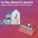 3 for Chamberlain LiftMaster Craftsman Garage Door Opener Remote 893LM 893Max 971LM Universal, Red