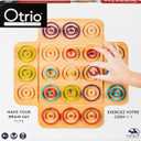 Spin Master Games, Otrio Wood Strategy, Fun Family Board, STEM, Interactive Puzzle, Family Night for Ages 8+