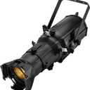 SHEHDS LEKO Profile Spotlights LED 250W RGBW 4in1 Color 17 Beam Angle DJ Ellipsoidal Lights Manual Focus Four-Leaf Manual Cut Light Barrier 2500K-7500k DMX512 Stage Par Lights for Party KTV Bar Show