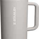 STANLEY Quencher ProTour Flip Straw Tumbler with Leakproof Lid 64 oz | Built-In Straw & Handle | Cupholder Compatible for Travel | Insulated Stainless Steel Cup | BPA-Free | Grey