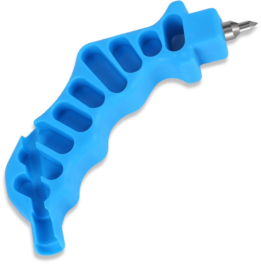 2-in-1 Drip Irrigation Tubing Hole Punch & Fitting Insertion Tool Kit Outdoor Drip Irrigation Pipe Hand Punch for 1/4" Inch PE Tubing Sprinkler Systems