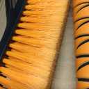 EcoNour 27" Aluminum Ice Scrapers for Car Windshield | Car Snow Scraper Window and Snow Brush with Ergonomic Foam Grip Winter Accessories (Orange)