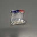 2 x Leviton QuickPort Wallplate with ID Window, Single Gang, 2-Port, 42080-2TS, Light Almond