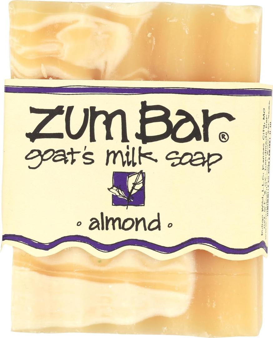 Zum, Soap Bar Goat Milk Almond, Pack of 6