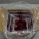 Christmas Lighted Gift Boxes, Pre-lit Lights Gift Boxes Set of 4, Light up Present Boxes Set Battery Operated with Different Sizes for Holiday Indoor Outdoor Decorations(Warm White)