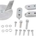 65W-45251-00 67C-45251-00 67C-45371-01 Trim Tab Zinc Anode Replacement for Yamaha Outboard Motors 40-60HP